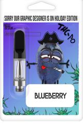 THC-PO kassett – BlueBerry, hübriid