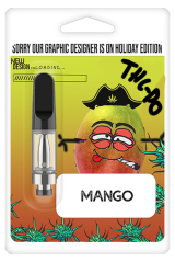 Cartucho de THC-PO - Mango, híbrido