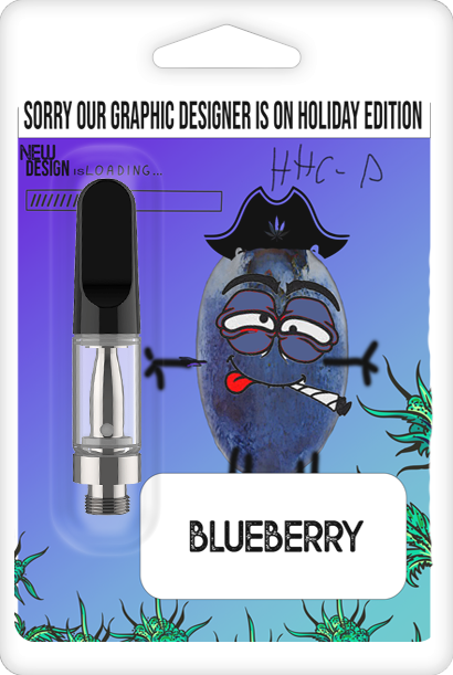 HHC-P Cartridge - Blueberry, 1-2ml - Objem (ml): 1