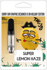 THC-JD Cartridge - Super Lemon Haze, 1-2ml