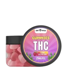 THC GUMMIES 25mg - Málna