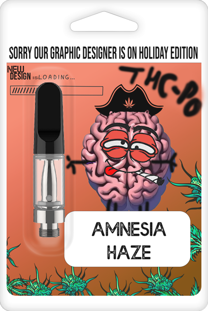 Cartúis THC-PO - Amnesia Haze, 1-2ml - Toirt (ml): 1