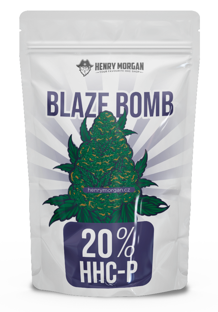 Blaze Bomb 20% HHC-P zieds, 1g - 500g - Iepakojuma izmērs (g): Jebkurš