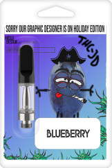 THC-JD kassett – BlueBerry, 1-2ml