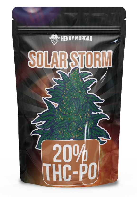 Solar Storm 20% THC-PO 1g - 500g - Csomag mérete (g): Bármi