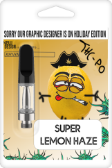 THC-PO Cartridge - Super Lemon Haze, Hybrid