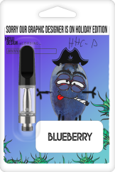 Cartús HHC-P - Blueberry, 1-2ml