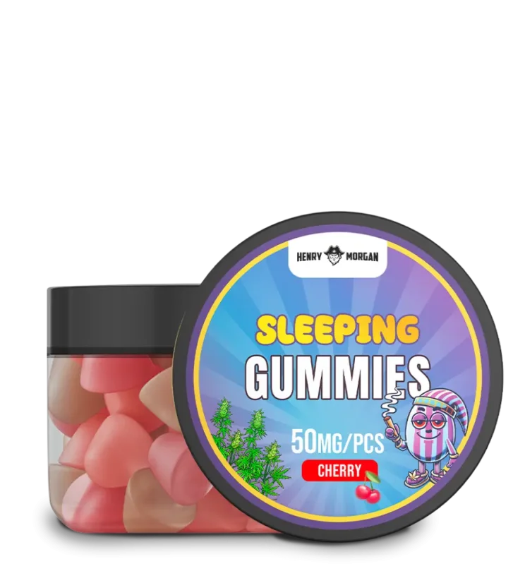 H4-CBD GUMMIES — cherry - Počet ks: 5