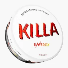Killa Energy - (Extra erős nicopodok 12mg/zsák)